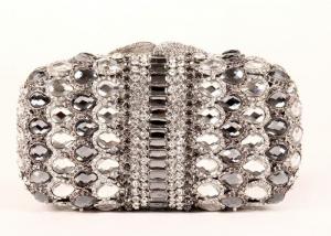 Buy cheap Multi Glitter Stylish Evening Stone Clutch Bag Detachable Chain For Party product