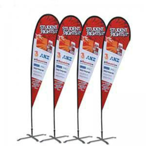 Buy cheap Custom printing Feather Flag Banners for exhibition and promotion product