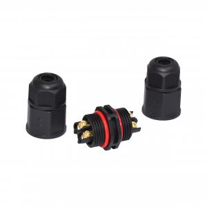 Buy cheap Rigoal LED Waterproof Connector L20 Industrial Electrical 2 Pin Connector product