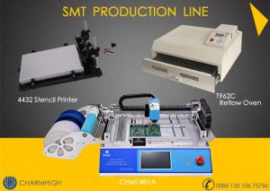 Buy cheap 29 Feeders CHMT48VA + Stencil Printer + Reflow Oven T962C SMT Production Line , Prototype Batch production product