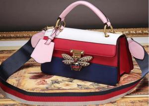 Buy cheap European fancy women shoulder handbag with bee closure buckle flip cover handbag product