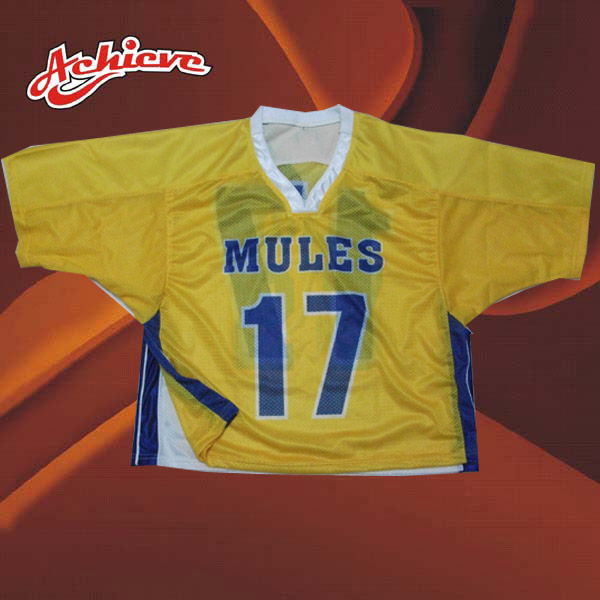 Buy cheap new design custom sublimation team lacrosse jerseys/shooting shirts/shorts/pinniy lacrosse gear 100% polyester product