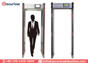 Buy cheap Waterproof Metal Detector Body Scanner Walk Through Security Check With CE Approval product