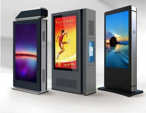 Buy cheap Outdoor Digital Signage LCD Advertising Display Floor Standing 8ms product