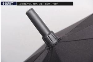 Buy cheap High Quality Fashion Semi Automatic Straight Double Canopy Windproof Waterproof Customized Golf Umbrella product