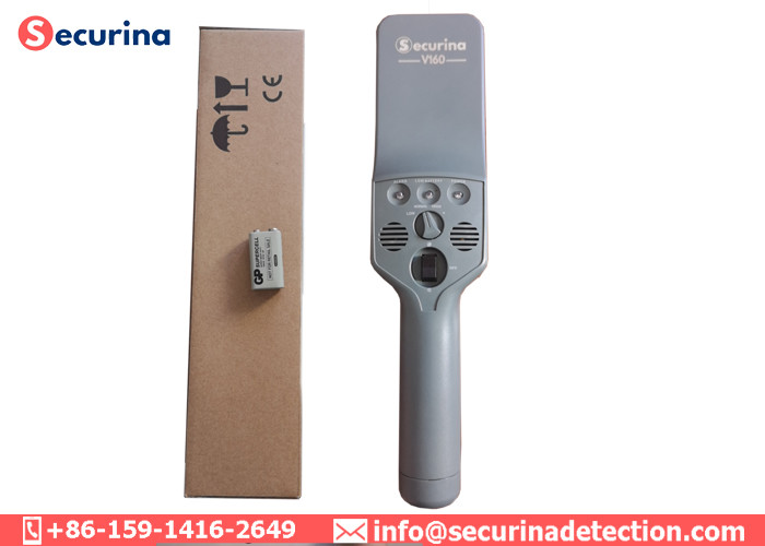 Buy cheap Airport Security Inspection Portable Metal Detector , Hand Held Security Scanner product