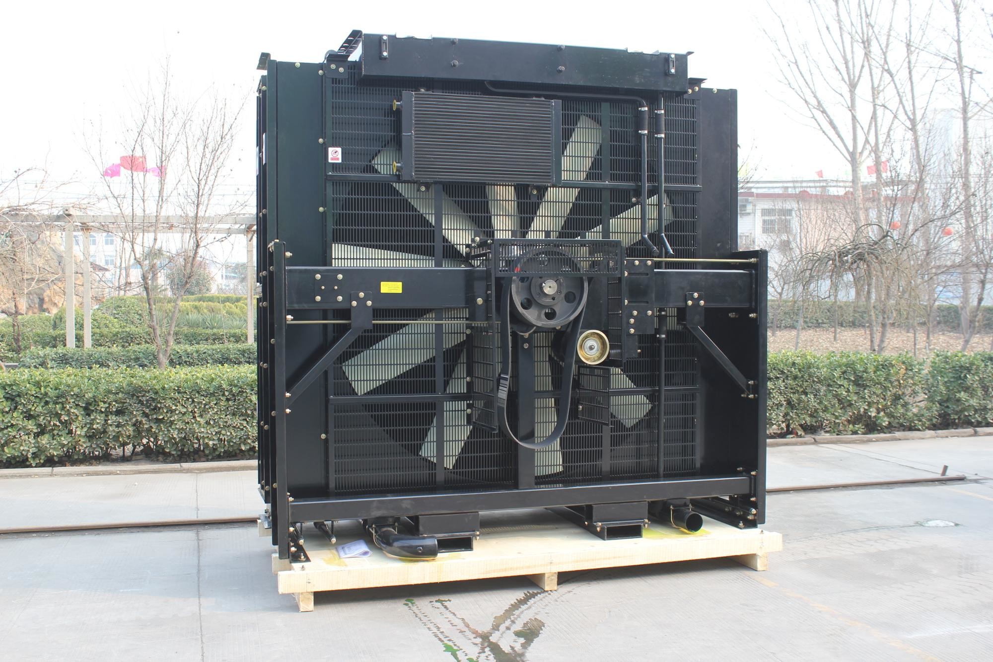 Buy cheap Aluminum Water cooled heat exchanger Radiator for Diesel Engine MTU Generator product