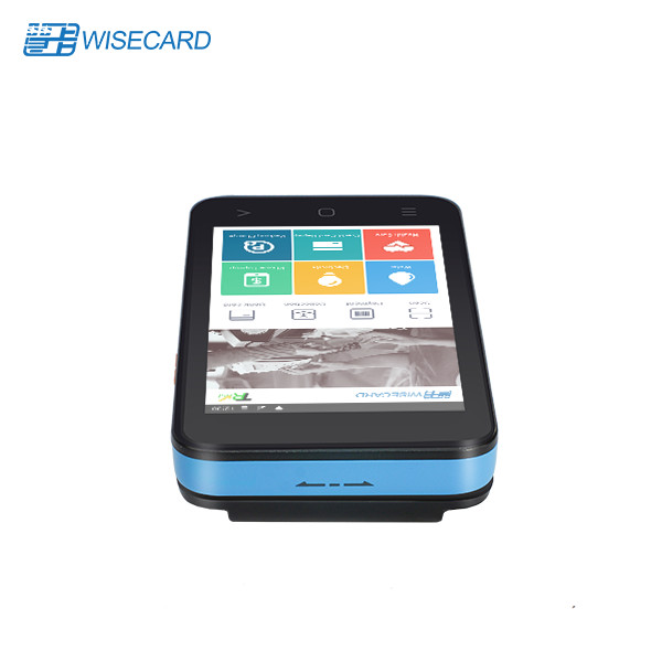Buy cheap RoHS Expandable Storage Android POS Terminal WIFI NFC Barcode product