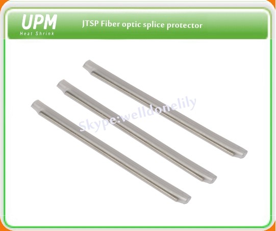 Buy cheap JTSP Fiber Optic Splice Protector different colors pre-installed steel rod or from wholesalers