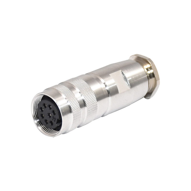 Buy cheap connector M16 8 pin copper metal assembly type plug car airbag connector product