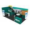 Buy cheap tension fabric display exhibition display stand exhibition booth portable 3*6m from wholesalers
