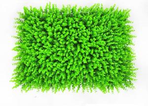 Buy cheap UV Resistant Office Background Artificial Green Grass Mat product