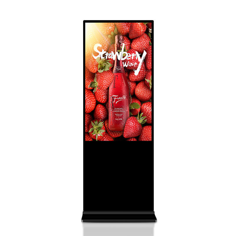 Buy cheap 55 Inch Metal Advertising LCD Display Android Wifi Vertical TV Indoor Digital Advertising Screens product