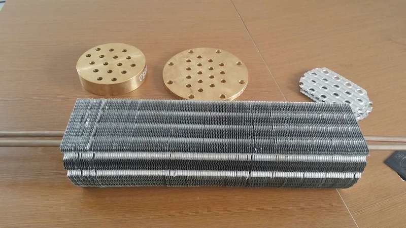 Buy cheap Heat exchanger with shell and tube design for industrial oil cooler product