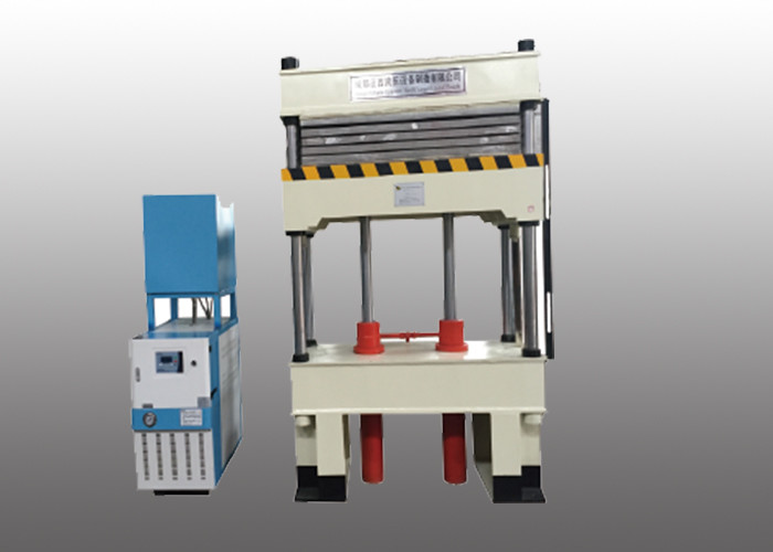 Buy cheap Multi - Layer Hydraulic Vulcanizing Press With Electric Heating Plate product