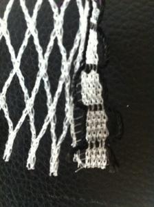 Buy cheap Custom White Knitted Knotless Net , Ornament Monofilament Netting product