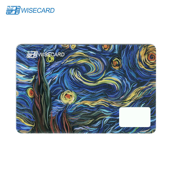 Buy cheap WCT Metal Business Smart RFID Card CR80 Silkscreen printing Customized color product