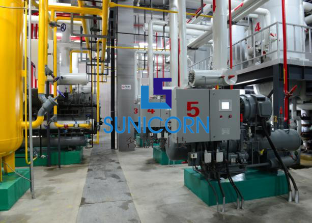 Buy cheap Ammonia / CO2 Secondary Loop Refrigeration System For Vegetable Processing product