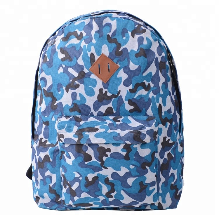 Buy cheap Camo Inventory School Laptop Backpack Stationery Outdoor Traveling Navy Blue product