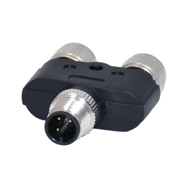 Buy cheap M12 Waterproof Y Slitter 3 4 5 8 12 Pins / Holes Female To Male Overmolded Cable product