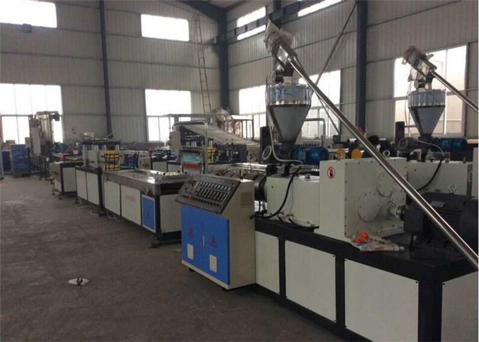 Buy cheap 350KG/H WPC Board Production Line Twin Screw PVC Foam Board Production Line product