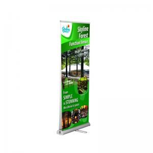 Buy cheap Custom Trade Show Retractable Banners , Double Side Stand Up Retractable Banners product