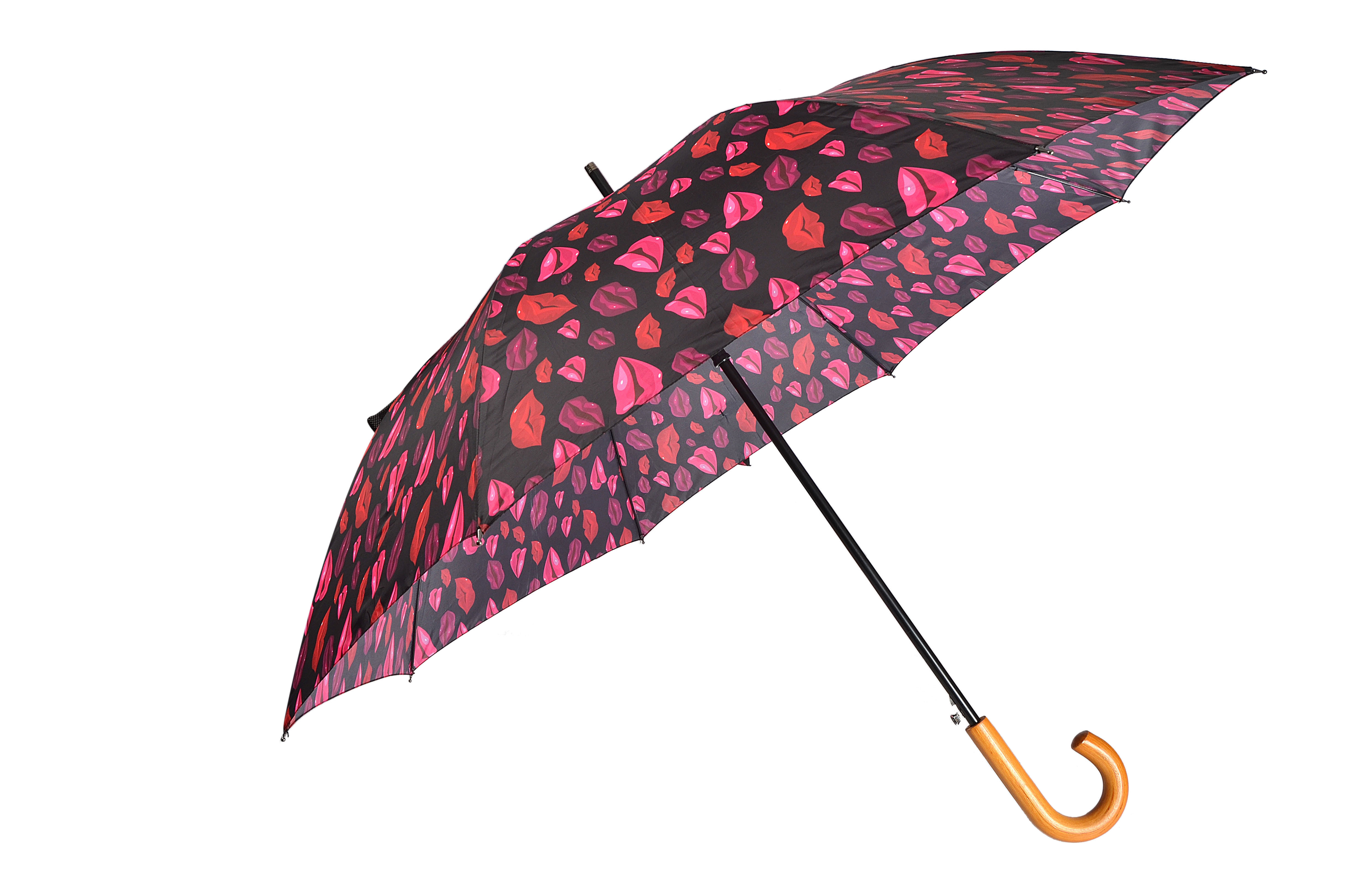 Buy cheap Auto Open Diameter 98cm 23"*8K Wooden Handle Umbrella product