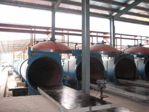 Buy cheap Textile Sand Lightweight AAC Brick Autoclave Pressure Vessel / AAC Block Plant product