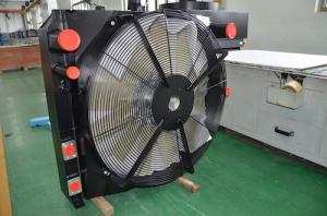 Buy cheap Heavy duty bar & plate air to air Heat Exchanger with fan cooling kit for Agriculture Machinery product