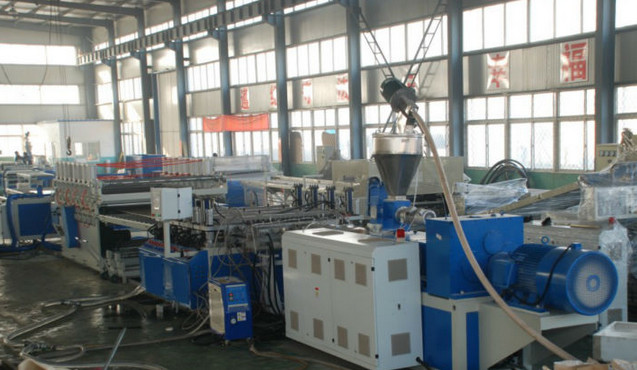 Buy cheap CE Automatic Plastic Board Extrusion Line WPC Board Making Machine For Crust Foam product