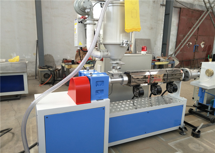 Buy cheap PE PPR Water Pipe Plastic Extrusion Machine , HDPE Sewage Pipe Production Line product