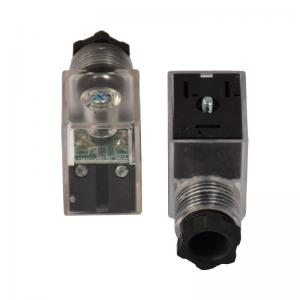 Buy cheap 3 Pin Female Solenoid Valve Connector Form B IEC Standard product