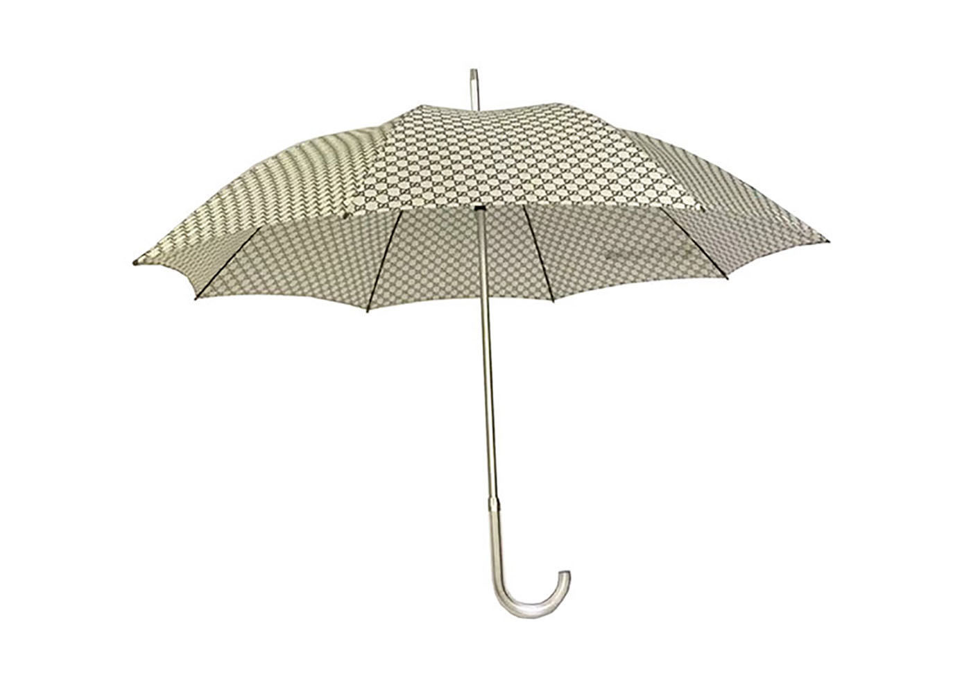 Buy cheap Customized Aluminium Umbrella Polyester / Pongee Fabric Open Diameter 100-103cm product
