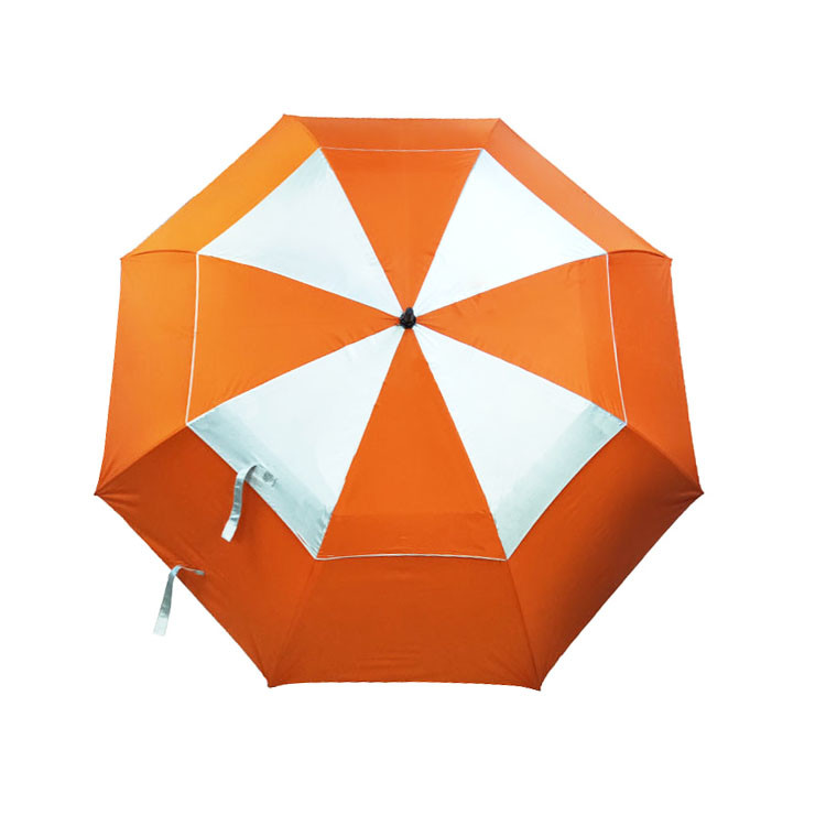 Buy cheap Golf Umbrella Double Layers Vent Strong Wholesale Umbrella With Logo Prints Custom Made Windproo product