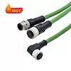 Buy cheap Rigoal PA66 M12 Waterproof Connector 3pin - 17pin Molding Cable Connector product