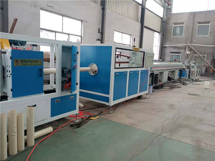 Buy cheap Fully Automatic PVC Pipe Extrusion Line 380V Drainage Water Sewage Conduit Machine product