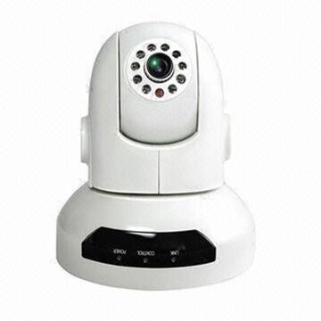 Buy cheap IR PTZ Network Camera with Colored 1/4-inch Sony CCD and H.264 Compression Algorithm product