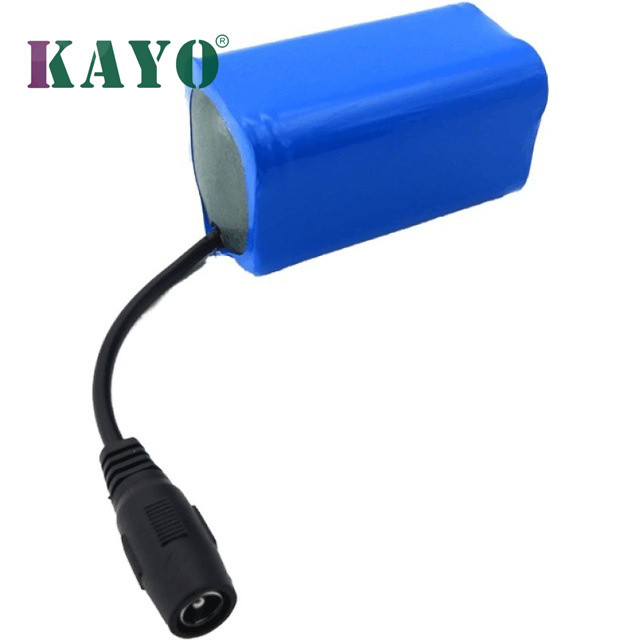 Buy cheap 7.4V 6000mAh Li Ion Battery Pack NMC Rechargeable Lithium Ion Cells product