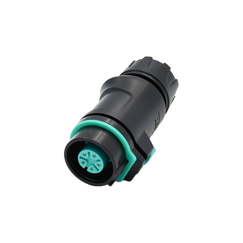 Buy cheap Industrial Assembled Waterproof Circular Connector K16 Female 5 Pin 6P product