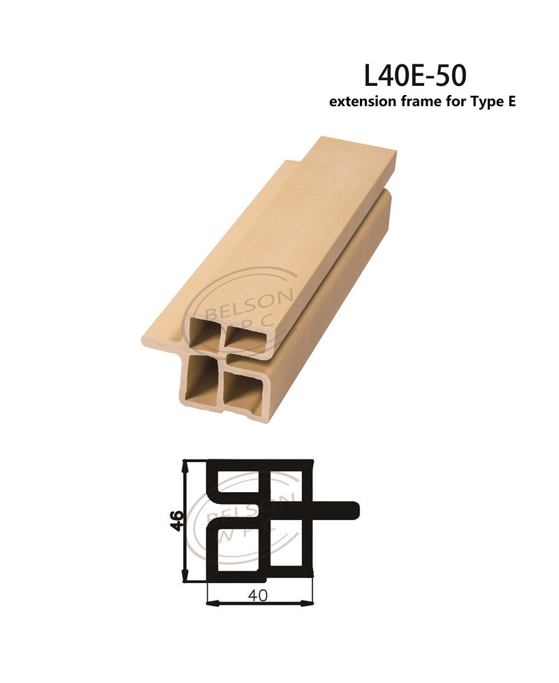 Buy cheap Pure Wpc Door Jamb Match For E Type Door Frame / Interior Door product