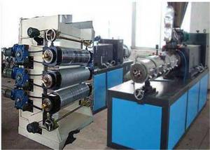 Buy cheap Fully Automatic Plastic Sheet Extrusion Line , PP/ PE Plastic Sheet Making Machine product