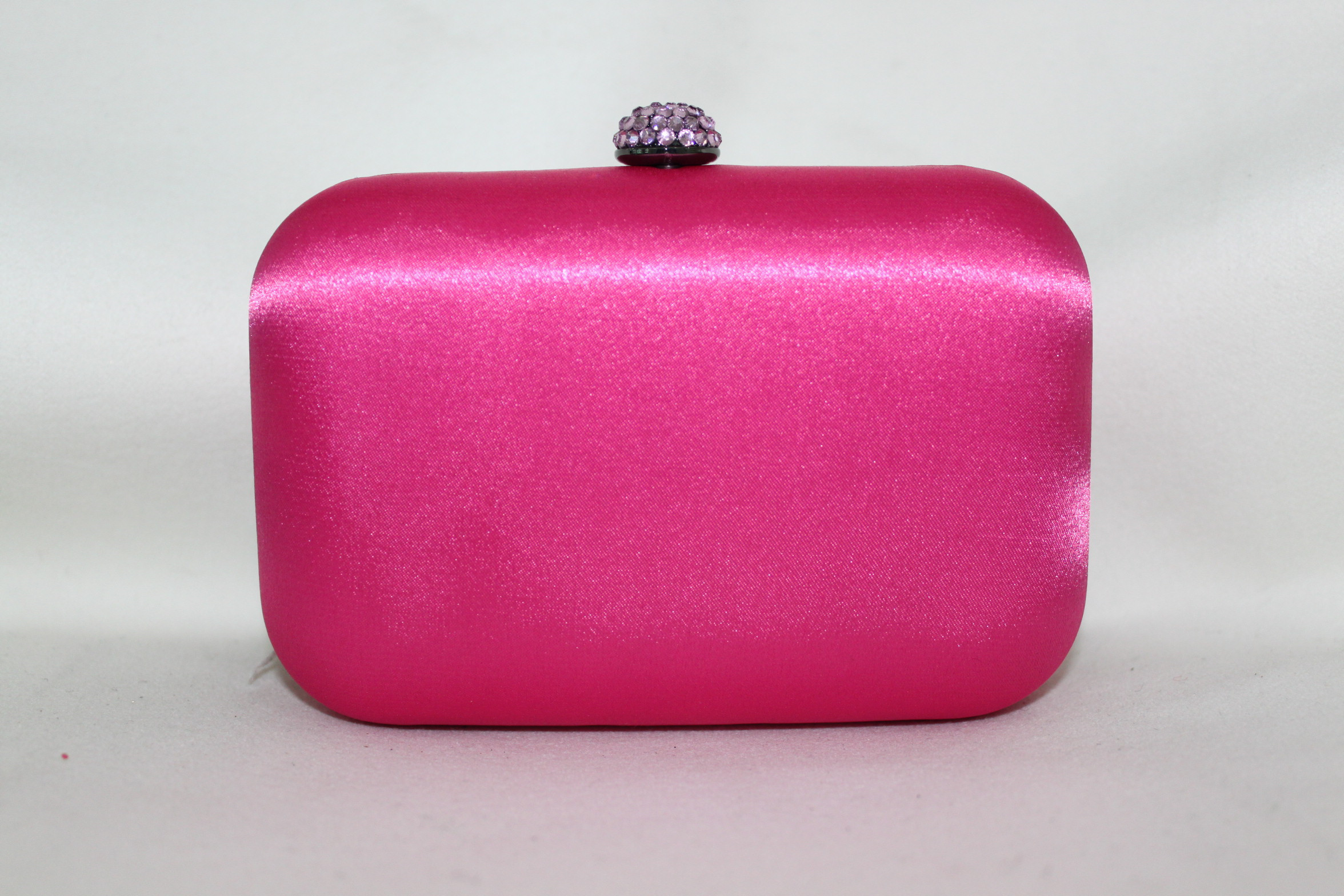 Buy cheap Colorful Custom Sparkly Clutch Bag , Small Crystal Closure Satin Bridal Purse product