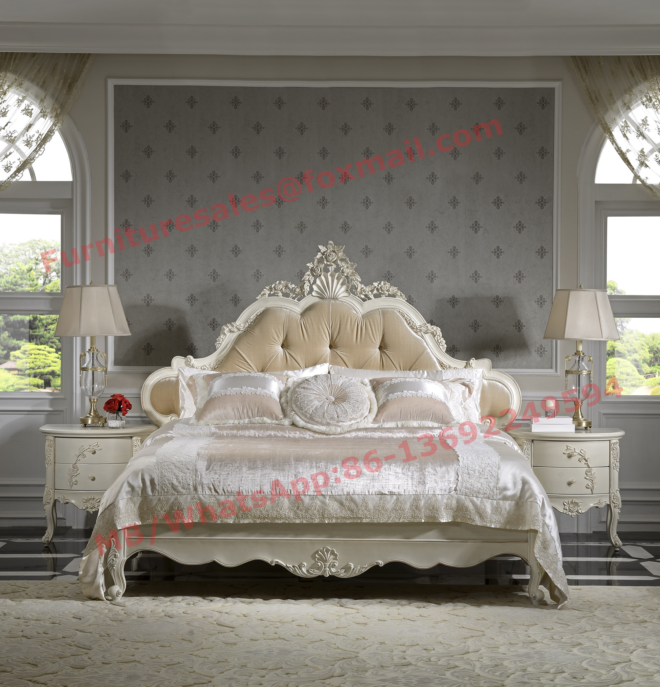 Buy cheap China Factory Directly Sales Luxury Bedrooms Furniture set can be Custominzed product