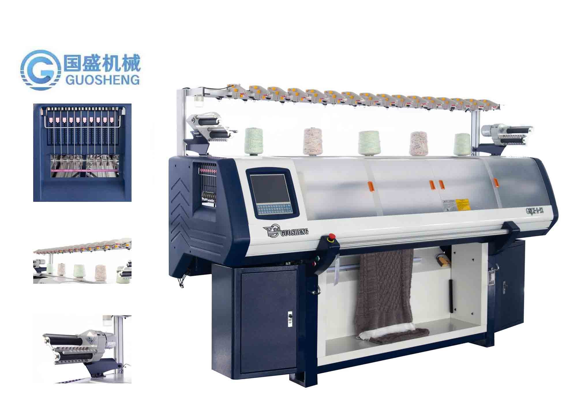 Buy cheap Sew Computerized Flat 7gg Cuff Chinese Knitting Machine For Home product