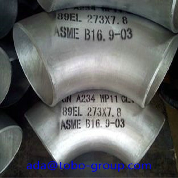 Buy cheap Stainless Steel Pipe Butt Weld Fittings Long Radius 90 Degree Elbow product
