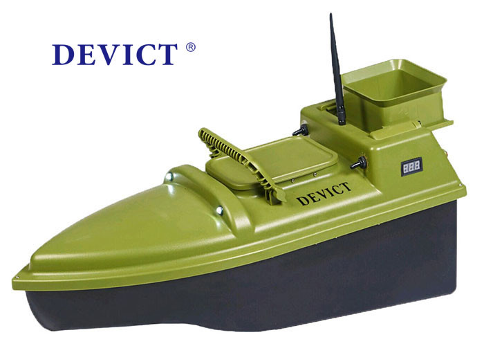 Buy cheap Green  RC Fishing Bait Boat DEVC-104 7.4V / 6A lithium battery AC110-240V product
