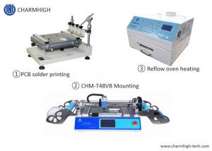 Buy cheap Hottest SMT line Stencil Printer 3040 / CHMT48VB SMT Pnp Machine / Reflow Oven 420 product