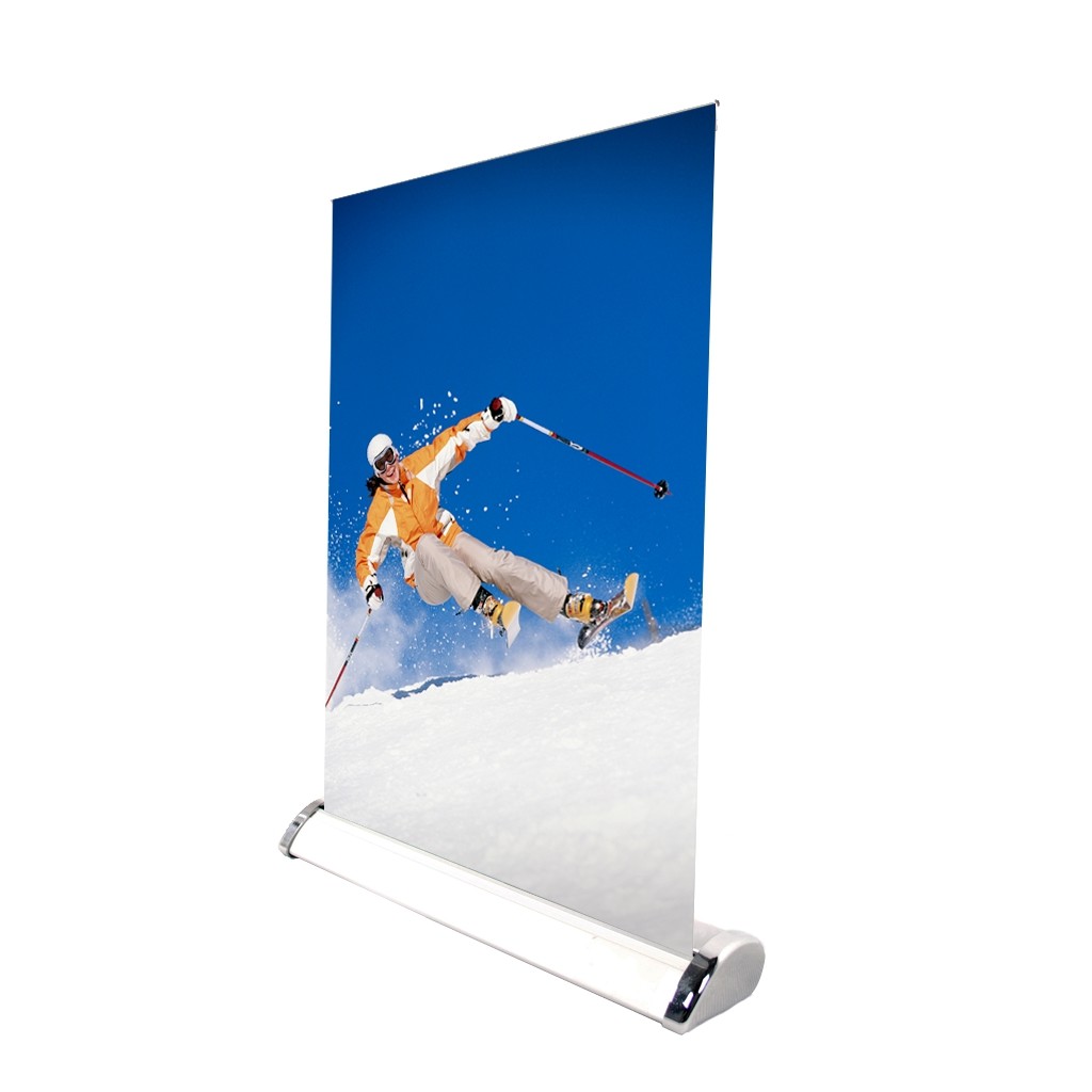 Buy cheap Single Side Expandable Banner Stand , A4 Size Retractable Display Banners product