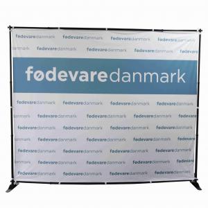 Buy cheap 10' W X 8' H Step Repeat Adjustable Banner Stands Telescopic Backdrop product