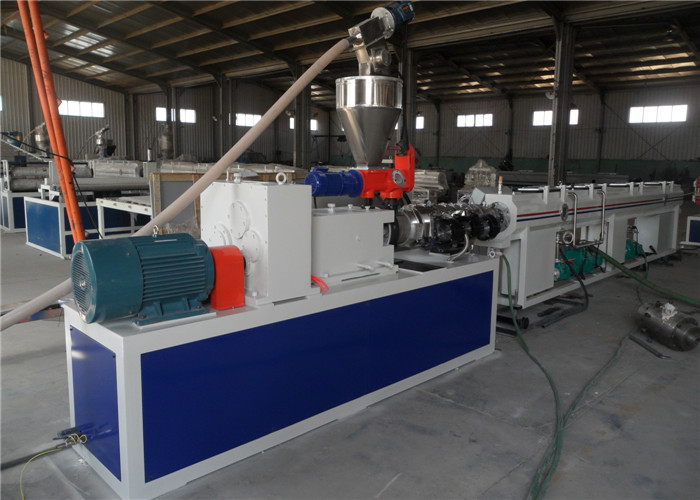 Buy cheap Plastic Pipe Extrusion Line , Double Screw PVC Pipe Line , PVC Water Pipe Production Line product